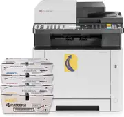 SALE! Kyocera ECOSYS MA2100cwfx Colour Multifunction Laser Printer, Wireless, Network + TK-5444 CMYK Toner Bundle