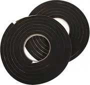 ASAKKURA 2rolls Eva Seal Strips of High-Density Adhesive Tape Thick and Wide Water-Resistant Insulation for Automotive Home Use Soundproofing and Moisture Barrier