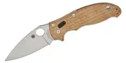 NEW Spyderco Manix 2 Ball Bearing Lock Brown Micarta Folding Knives