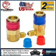 High/Low Quick Couplers Adapters Connectors A/C Manifold Gauge Kits