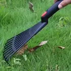 Grass Leaf Rake Sturdy Grass Removal Lawn Rake Wear Resistant Handheld Practical