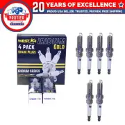 6x iridium spark plugs SP-9656 3439 compatible with Nissan 07-17 FXE20HR11 US (for: Nissan)