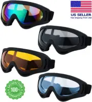Ski Goggles Snowboard Goggles Anti-Glare Lens UV400 Sports Motorcycle Sunglasses