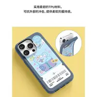 在飛比找ETMall東森購物網優惠-正品BT21防彈少年團BTS機票系列仿液態軟硅膠手機殼保護套