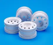 Tamiya On Road Racing Truck Wheels for 1:14 RC TT01 TT02 trucks -WHITE 54964