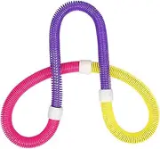 Abs Material Waist Ring Hoop Abdomen Slimming Fitness Hoop for Women Boys and Girls Exercise Tool Random Color