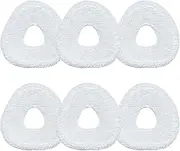 Frexusuent 6 Pcs Replacement Mop Pads for NARWAL Freo X Ultra/ J4 Robot Vacuum Cleaner, Washable and Reusable Microfiber Mop Pad Accessories, Gray