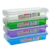 PLASTICO Rectangular Container with Clip-Lock Lid Case of 24 FREE SHIPPING