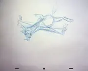 The Lion King 2 Simba's Pride 1998 Production Hand Drawn Shenzi Concept Art