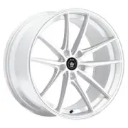 17x8 Konig 37W Oversteer White Wheel 5x4.5 (45mm) (for: Mazda)