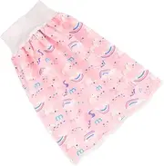 MOBUTOFU Child Potty Urinal Toilet Baby Diaper Pants Breathable Cotton Waterproof Training Pants for Toddlers Nappy Pants for Boys Girls