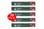 Starbucks By Nespresso Italian Roast Coffee Pods Capsules 50 Pack