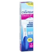 Clearblue Pregnancy Test with Weeks Indicator 1 Digital Test Over 99% Accurate