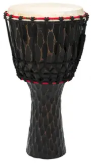 TYCOON PERCUSSION DJEMBE DRUM AUTHENTIC HAND CARVED 12" MASTER AFRICAN STYLE