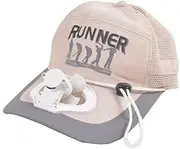 [Wukong Paradise] Summer Fan Hat with Fan Fishing Sun Visor Cap#M