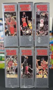 Michael Jordan Upper Deck Locker Series 1-6 Complete Factory Sealed NEW 1991-92