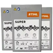 26RS 62 DL 3 pcs x STIHL .325″ 1.6 mm Chain for 15"/37 cm bar OEM 3639 005 0062