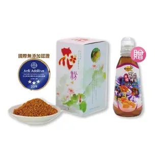 【蜂王世家】頂級蒲鹽花粉300g+百花蜜360g/豐富B群/三星國際認證