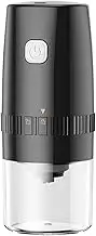 Coffee Grinder Electric, Beans Dry Grinder, Portable Crusher Mill, 7.48x3.15x3.15 inches Cordless Stainless-Steel Burr, Sturdy Tool for Travel, Camping and Home Brewing