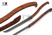 32'' Full Tang, Damascus Steel Sword, Battle Ready With Sheath, Best Gift