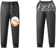 [QLXYYFC] Straight Pants Ultralight Winter Warm Down Pants Snow Pants Outdoor Camping Hiking Skiing