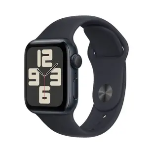 Apple Watch SE2 GPS 44mm 2023款 鋁金屬錶殼/運動型錶帶 智慧手錶 欣亞