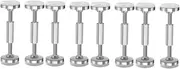 Alipis 4sets Bed Headboard Stoppers Anti-Shake Bed Tool Adjustable Threaded Frame Stabilizer for 2pcs*4