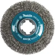 Makita X-LOCK 4-1/2 In. Crimped 0.012 In. Carbon Steel Cup Angle Grinder Wire