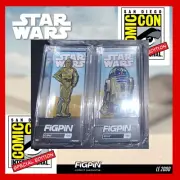 2021 SDCC Exclusive FigPin R2D2 and C3PO LE 2000 Set of two FREE SHIPPING