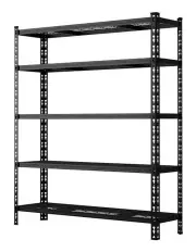 [Giantz] Garage Shelving Warehouse Rack 1.8MX1.2M in Black