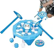 Ice Game for Kids Penguin - Funny Ice Block Toy - Save Penguin On Ice Game Ice Block Board Family Game for Kids Boys Girl