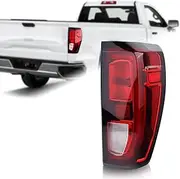 Halogen Type Tail Light Rear Lamp Assembly Compatible with 2019-2023 GMC Sierra 1500/2500/3500 Right Passenger Side 84968737 85115886 GM2801309