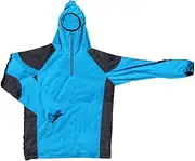 HELVES Long Sleeve Fishing Shirt with Hood - UPF 50+ Quick-Drying Windproof Sun Shirts | Men's Sports Apparels for Mountaineering, Fishing, Hiking, Planting, Gardening
