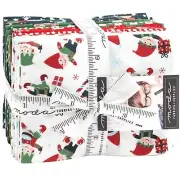Hello Holidays 22 Fat Quarter Bundle by Abi Hall for Moda Fabrics