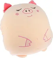 MOLUCKFU Soft Pig Shaped Pillow Blanket Adorable Cartoon Design Versatile Throw Pillow and Warm Blanket for Home Travel Office and Nap Use for and Relaxation