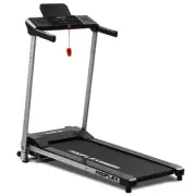 Compact Foldable Treadmill with Bluetooth & Device Stand, 1-10 km/h Speed Range