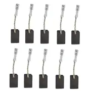 10pcs Carbon Brushes for Metabo Angle Grinder Improve Power Tool Reliability