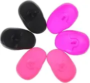 Ear Cover Hair Dye Protection Pairs Silicone Earmuffs for Salon and Home Use Ear Shields for Hair Styling