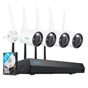 Reolink 4K Wi-Fi 6 Security Camera System 12-Channel NVR RLK12-800WB4