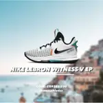 #現貨(A1163) NIKE LEBRON WITNESS V 5 EP 詹皇 白綠 CQ9381-100