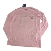 Champion Womens Long Sleeve T Shirt L Pink University Of Arkansas Razorbacks