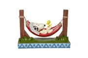 Peanuts by Jim Shore Snoopy and Woodstock in a Hammock 6007939