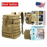 Durable 43L Tactical Cooler Backpack - 20 Hour Insulation for Outdoor Adventures
