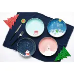 ZAKKA 雜貨 8寸北歐風格西餐盤-聖誕節系列淺盤
