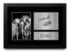 Jagger and Richards Signed Pre Printed Autograph A4 Photo For Rolling Stones Fan