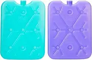 Décor Ice Pack for Lunch Box, Bags and Coolers, Pack of 2