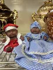 JIMAGUAS / IBEYIS Ibejis Shango Yemaja Santeria Yoruba Osha Santo Ifa