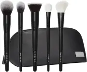 Face the Beat Makeup Brushes - 5 Piece Makeup Brush Set with Foundation, Blush,