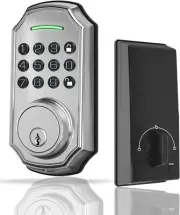 ZSZ Keyless Entry Door Lock, Keypad Deadbolt,Smart Lock for Front Door with 2 Ke