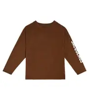 [Jacquemus Enfant] Jacquemus Enfant Logo cotton jersey T-shirt Y 12 brown